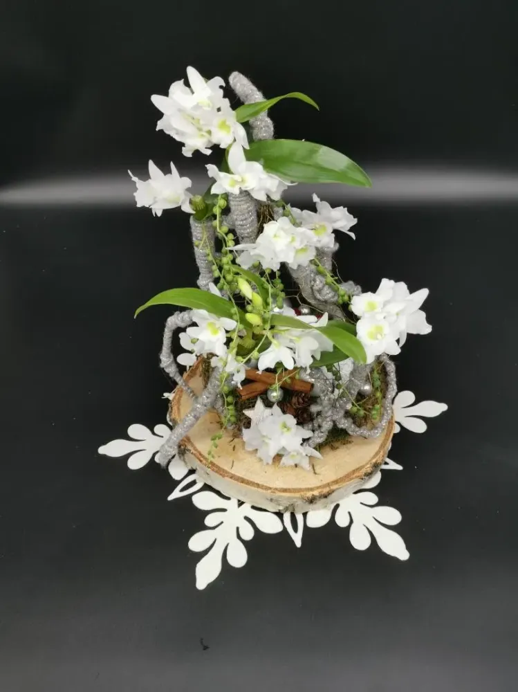 bouquet blaur blanches