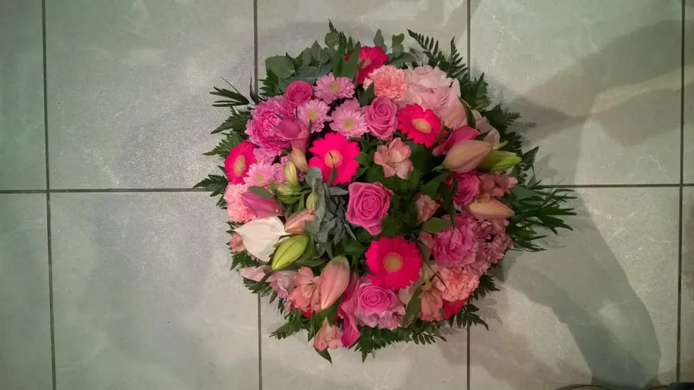 Bouquet de fleurs à Bourg-Madame